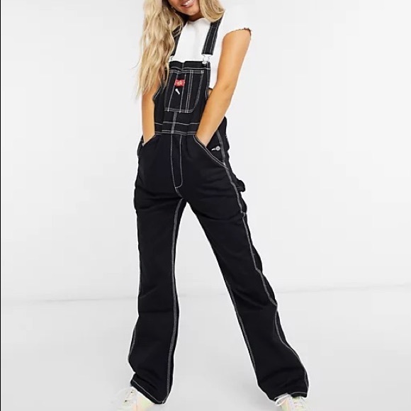 Dickies Pants & Jumpsuits Dickie Relaxed Twill Overalls Small